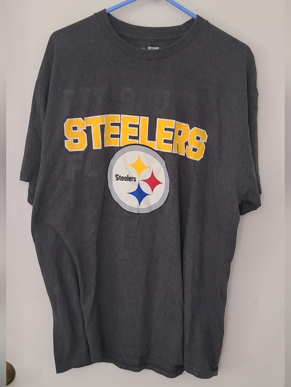 Pittsburgh Steelers Gray T-Shirt XL Y2K
